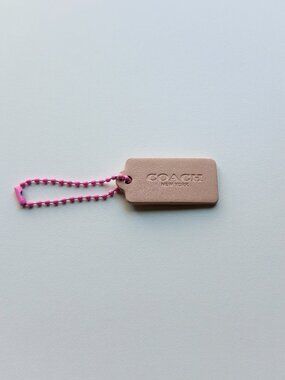 3922 COACH TAG BAG CHARM WALLET CHARM TAG